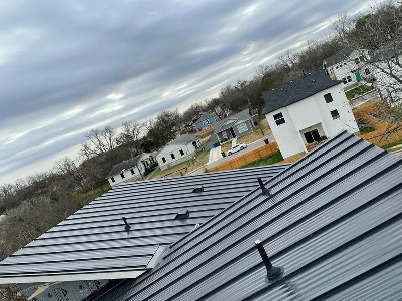 Standing seam metal roof panels with vents for Skylight Repair in Watervliet